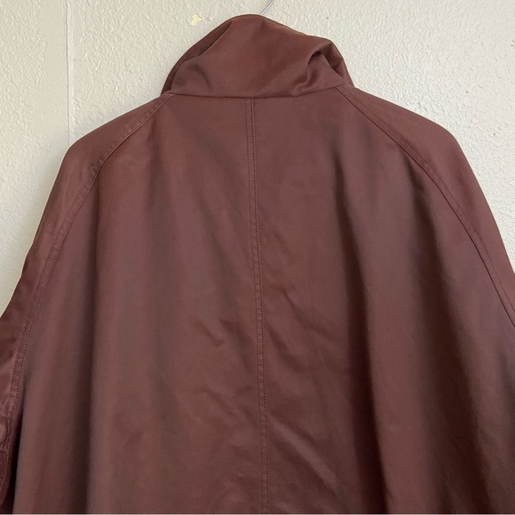 Vintage Perry Ellis Nylon Blend Hooded Jacket Brown Size XL - Picture 5 of 13